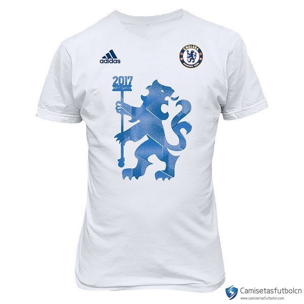 Camiseta Entrenamiento Chelsea 2017-18 Blanco